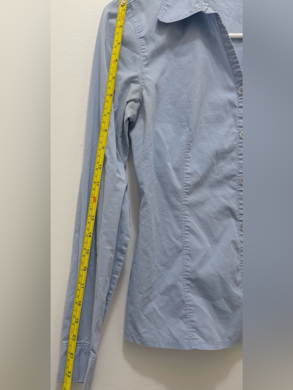 Mexx Light Blue Collared Shirt - Picture 7 of 9